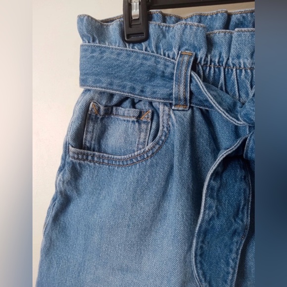 Aeropostale Mom Jean Shorts with Tie Waist Size 10 Regular - Picture 5 of 11